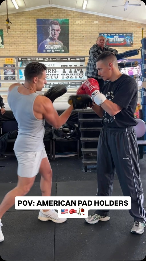 POV: AMERICAN PAD HOLDERS 🇺🇸🥊 

Spence 🇺🇸 vs Tszyu 🇦🇺 | This Sunday 🥊