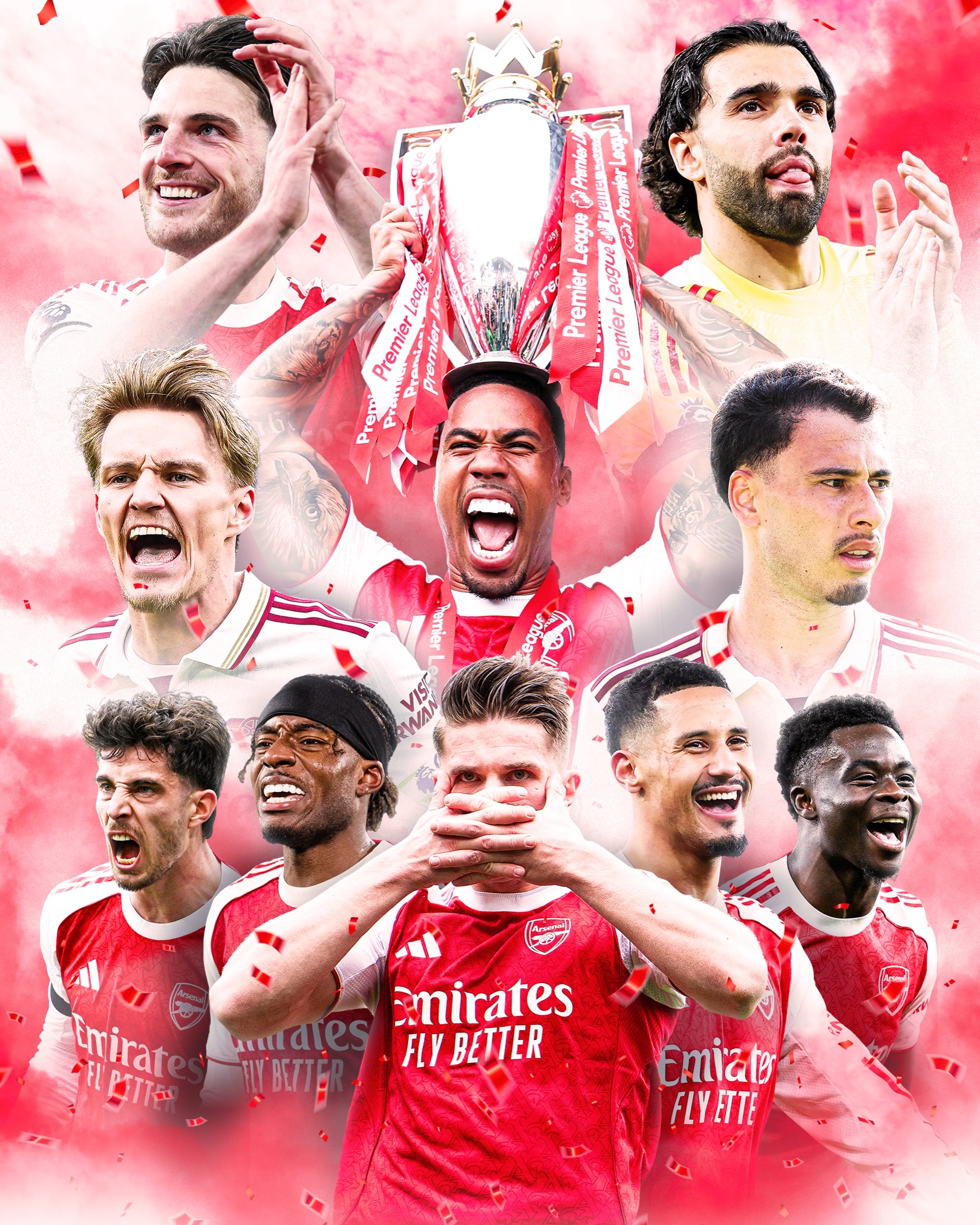 RELIVE THE MOMENTS THAT MADE ARSENAL CHAMPIONS ❤️🏆

Celebrate the Gunners’ unforgettable 2025/26 Premier League title-winning season with the official Arsenal Winners Collection trading card set ✨

Featuring the heroes who brought the trophy back to N5 on premium trading cards, alongside rare chase hits and title-defining moments to collect 👑

Pre-order now on Topps.com and Arsenal Direct — limited stock available ⏳❤️🤍