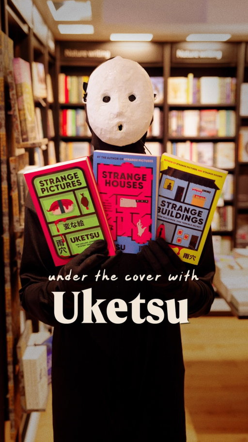 Strange Pictures author Uketsu joins us Under the Cover!
 
Uketsu is an anonymous YouTuber and one of Japan’s biggest mystery and horror writers. Strange Buildings is his latest book to be translated into English, with readers using architectural floor plans and interviews to solve mysterious crimes.
 
This is Uketsu’s first ever interview in English without a translator, and it was incredible (and certainly unforgettable!) to meet him in London and hear about Japanese classics, the fiction that’s inspired him - and his love of British music. You can order any of his books, or try his recommendations, on the Under the Cover bookshop page (affiliate link in bio)
 
With huge thanks to Waterstones Piccadilly for hosting us, and to Uketsu’s translator Jim Rion for his help
 
📜 Uketsu’s list:
 
Strange Pictures, Strange Houses and Strange Buildings by Uketsu
Books about the Southern All Stars - including About the So-Called Southern by Nobuaki Onuki
Project Hail Mary by Andy Weir
Gag Manga Biyori by Kosuke Masuda
Suho and the White Horse by Yuzo Otsuka
The Demon of the Lonely Isle by Edogawa Rampo
The Catcher in the Rye by J.D. Salinger
Six Four by Hideo Yokoyama
Koro No Chi (The Blood of Wolves) by Yuko Yuzuki
Oasis: Trying to Find a Way Out of Nowhere by Jill Furmanovsky, Noel Gallagher