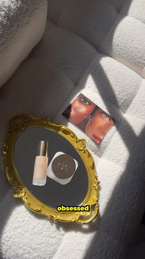 Get ready with me using products I’m currently obsessed with @ore.mineral.makeup 

That glow is 🤌 Have you used Mineral makeup?