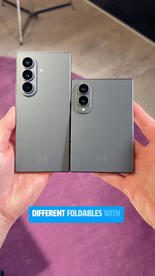 Samsung dropped two very different folding phones this year, and picking between them comes down to what you prioritize most. Here is how the Galaxy Z Fold 8 and Z Fold 8 Ultra stack up side by side.
Form Factor and Screens:
 Z Fold 8: Shorter, wider passport design with a 5.5 inch cover screen and 7.6 inch inner screen.
 Z Fold 8 Ultra: Traditional book-style design with a 6.5 inch cover screen and a massive 8.0 inch main screen.
Camera Systems:
 Z Fold 8: Streamlined dual setup with 50MP main and 50MP ultra-wide.
 Z Fold 8 Ultra: Pro setup featuring 200MP main, 50MP ultra-wide, and 10MP 3x telephoto zoom.
Battery and Charging:
 Z Fold 8: 4,800 mAh battery
 Z Fold 8 Ultra: 5,000 mAh battery with faster 45W charging
If you want easier one-handed use, the standard Fold 8 wide design wins. If you want maximum screen size and the absolute best cameras, go Ultra.
Which form factor would you daily drive? Sound off in the comments.
Share this with someone shopping for a new foldable and hit follow for the full camera shootout!
#ZFold8 #ZFold8Ultra #SamsungVsSamsung #PhoneComparison #GalaxyUnpacked @snapdragonofficial @samsungmobileusa