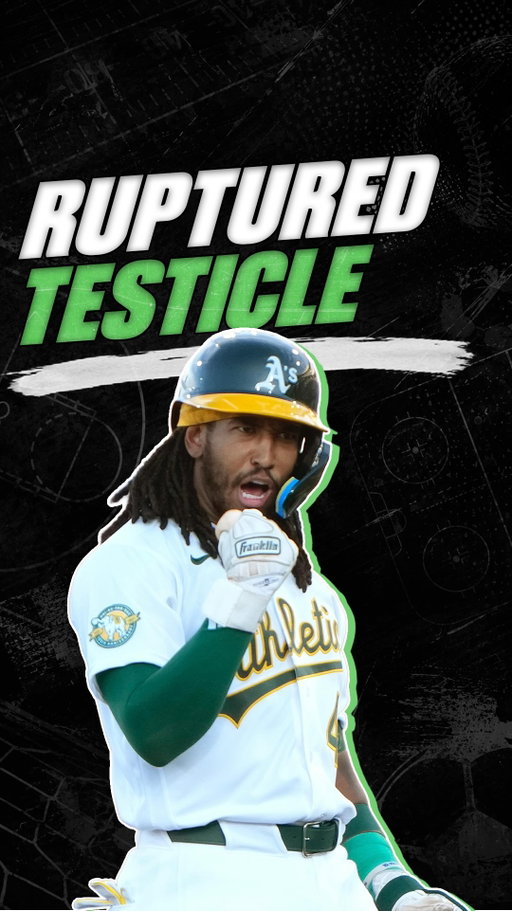 We just witnessed one of the grittiest moments in the history of sports. 

Athletics’ Joshua Kuroda-Grauer just got a base hit… AFTER RUPTURING ONE OF HIS FAMILY GEMSTONES