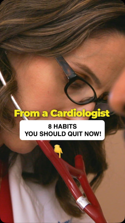 🚨 STOP Doing These 8 Things to Protect Your Heart!

Are your daily routines secretly damaging your cardiovascular system? A board-certified cardiologist reveals the 8 bad habits you need to QUIT today for long-term heart health 🫀⚡️

1.-Sedentary Lifestyle 🛋️: Sitting for prolonged hours drastically increases your risk of heart disease.

2.-Ignoring Chronic Stress 🧘‍♀️: Unmanaged stress triggers high blood pressure and systemic inflammation.

3.-Poor Sleep Hygiene 💤: Getting less than 7 hours of quality sleep disrupts cardiovascular repair.

4.-High-Sodium Diet 🧂 Excessive salt intake elevates blood pressure and puts extra strain on your arterial walls.

5.-Skipping Regular Checkups 🩺: Silent heart issues often show zero warning signs until it’s too late.
. 
6.-Overusing Processed Foods 🍔: Trans fats and refined sugars trigger arterial plaque buildup and high cholesterol.

7.-Vaping & Smoking 🚬 Nicotine damage and toxin exposure directly damage your blood vessels.

8.-Neglecting Daily Heart Supplements 💊: Failing to support your heart with essential nutrients like Omega-3s and CoQ10.

❤️ Give Your Heart the Doctor-Formulated Support It Deserves!
Proactive care is the key to strong circulation, healthy blood pressure, and optimal heart energy!

👉 Protect your heart with physician-approved formulas!

🔗 Click 1md.org to shop 1MD Nutrition! 🔗

#HeartHealth #Cardiologist #1MDNutrition #HealthyHeart #CardiovascularHealth