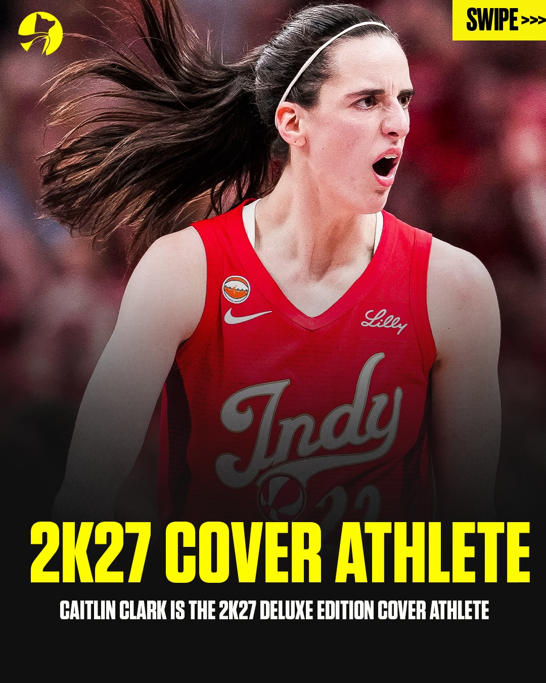 Caitlin Clark is the cover athlete for the NBA 2K27 deluxe edition: