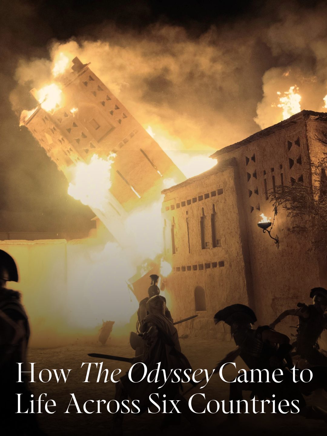 “When I think about what this crew signed up for and said yes to and executed, I just don’t know if it will ever be done again,” says “The Odyssey” production designer @ruthdejong of filming Christopher Nolan’s blockbuster epic. Spanning across six countries and requiring daily hikes up 900-foot terrain, as well as shooting in real ships on the open water, the production was something of an odyssey in itself. De Jong spoke to AD about the rigorous process of turning the real world into a film set for the ages.

Read more at the link in bio. Photography Melinda Sue Gordon/Universal Pictures; Words @maramovies