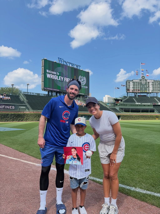 What a special day at Wrigley Field! 

Mallory and Dansby had the privilege of welcoming an incredible group of kids from Urban Initiatives for a day they won’t soon forget. The group kicked things off with a special Q&A with Mallory and Dansby, where they shared their experiences, answered thoughtful questions, and encouraged the kids to dream big. From there, they watched batting practice, cheered on the Cubs, met players, collected autographs, and created memories that will last a lifetime!

Thank you to Urban Initiatives and everyone who helped make this special day possible. Here’s to creating more opportunities that inspire, uplift, and remind every child they belong.