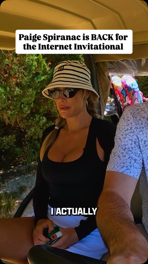 Paige Spiranac talks about why she’s back in for this year’s Internet Invitational after everything that went down last year

Presented by @chevrolet #ad