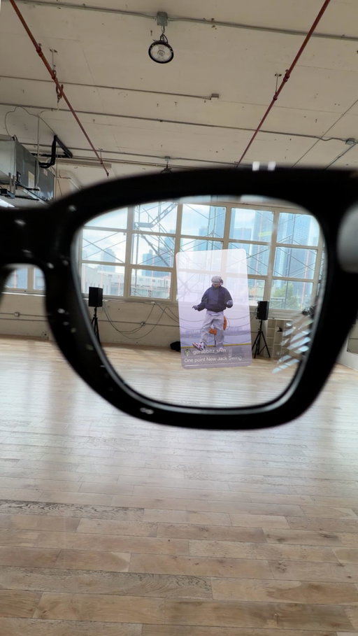 From inspo to final take — all from her glasses 🕶️💃

Dancer @fujicov (Fuji) uses @raybanmeta (Ray-Ban Meta) to fuel her creative process. 

“The display feature makes it really easy to watch other dancers and creators for inspiration. It helps keep my creative flow.”