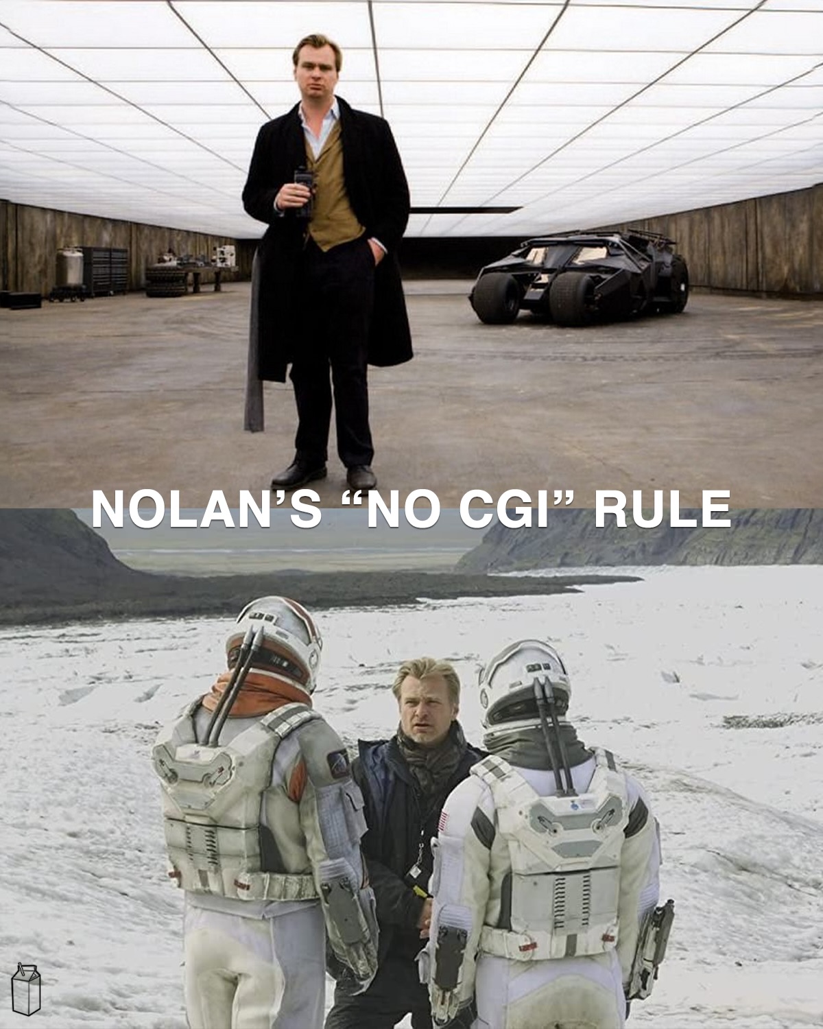Nolan: Doing It For Real 🍿🎥✮⋆˙

After being rejected from film school, Christopher Nolan taught himself filmmaking and scraped together $6,000 to fund his first feature film. Shooting on the weekends with leftover stock film. 

Nolan has never used CGI as a crutch, practical effects have always been the foundation for him. Nolan captures as much as he can inside the camera. While he still uses digital effects, it’s typically only used to enhance or remove elements from shots that were physically created. A type of realism that CGI can’t achieve. 

Today, he is one of the few directors in Hollywood that has full control over his creative process. Even going as far to oversee how the trailers are edited and presented to the public. He skips screenings and has never owned a cell phone. An insane level of authority built through decades of commercial success without ever compromising his vision.