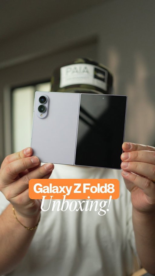 The Z Fold8 is here! #samsung #zfold8 #zfold8wide #imparkerburton #androidguy