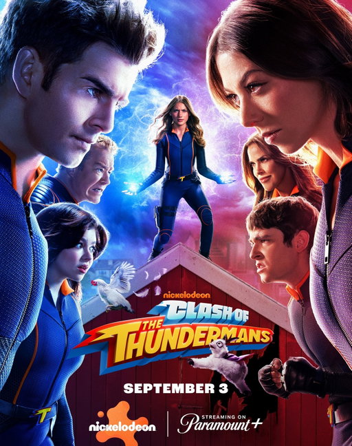 hold on to your capes! Clash of the #Thundermans premieres Sept 3 on @ParamountPlus and debuts on @Nickelodeon at 7 p.m. (ET/PT) the same day!