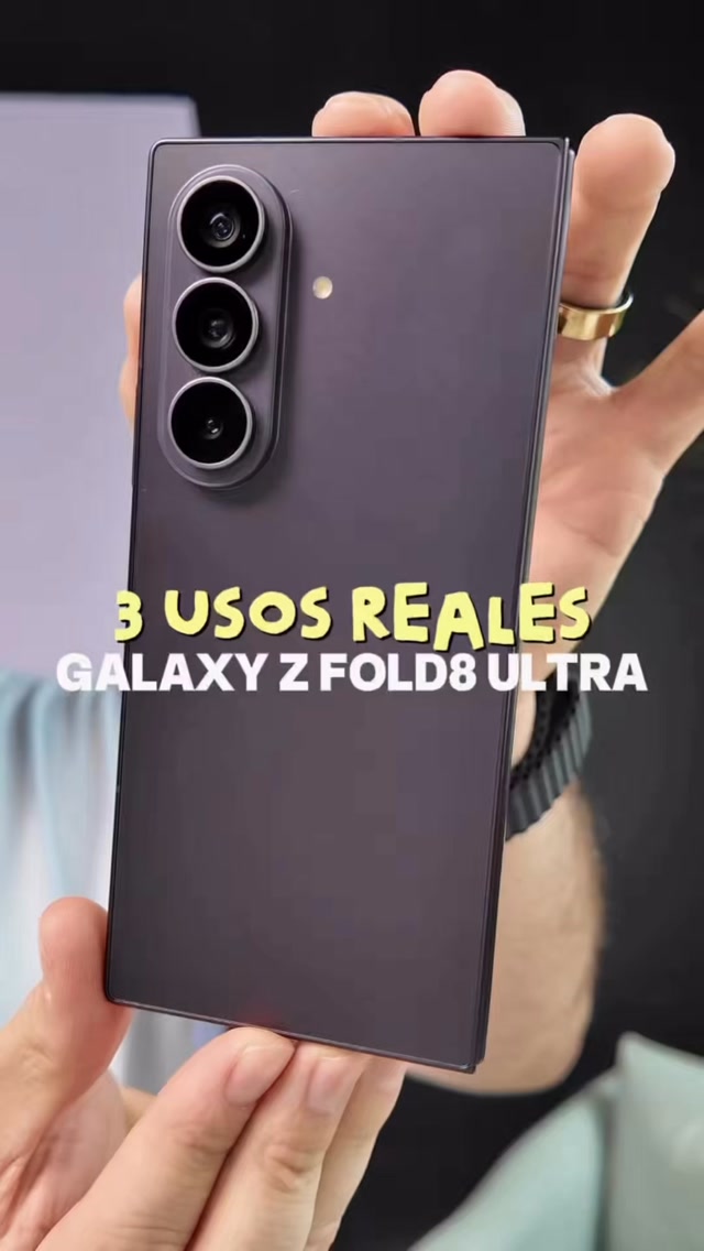 YA EMPEZARON LAS PRUEBAS CON LOS NUEVOS SAMSUNG GALAXY Z FOLD8 Ultra, FOLD8 Y FLIP8 #ad
En este caso te muestro 3 útiles usos reales con el Samsung Galaxy Fold8 Ultra.

Si te gusta lo que ves, con @att ya lo puedes pre-ordenar con las mejores promociones (así seas usuario o apenas lo estés considerando). Y esto, sin tener que ir por el plan más
alto, esa es su garantía.
En fin, si quieres más detalles comenta LINK y te paso el enlace por mensaje.
#ATTInfluencer