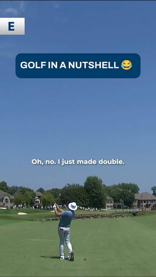 Highs and lows on the golf course @3MOpen 👀