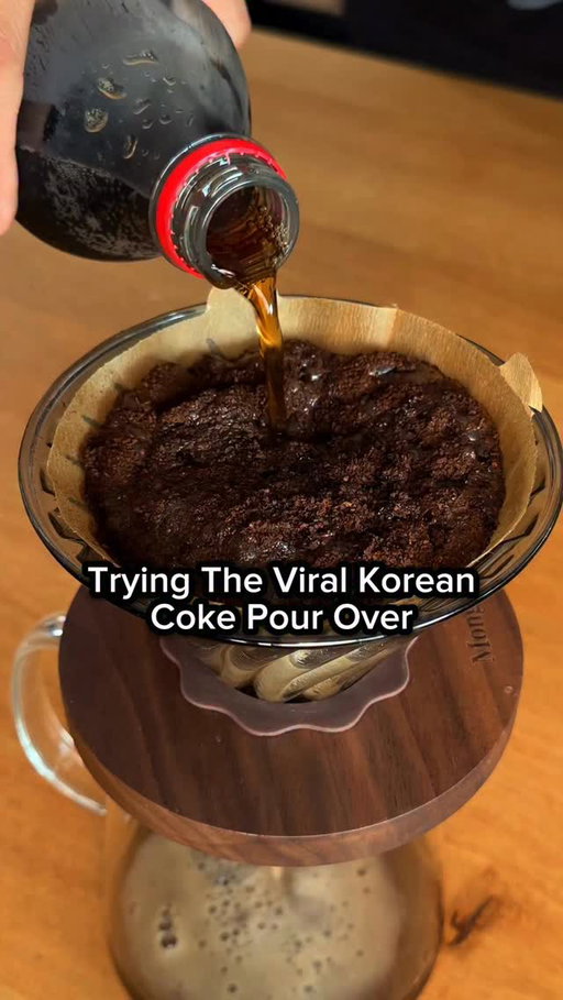 Using coke with coffee!!