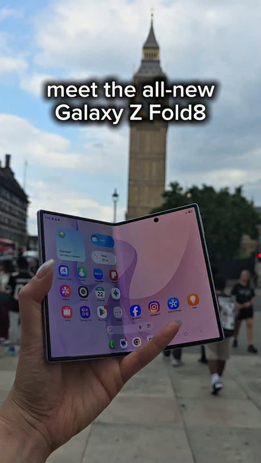 Stunning. No notes. 😍🇬🇧
#GalaxyAI #GalaxyZFold8