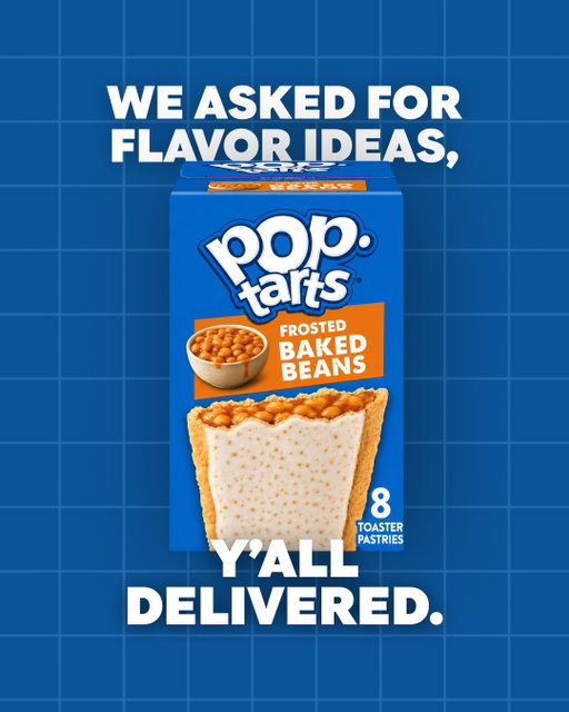 yalls flavor submissions kept me up at night… i love it. send more ✍️

#poptarts #newflavor #flavoridea #fakeflavor