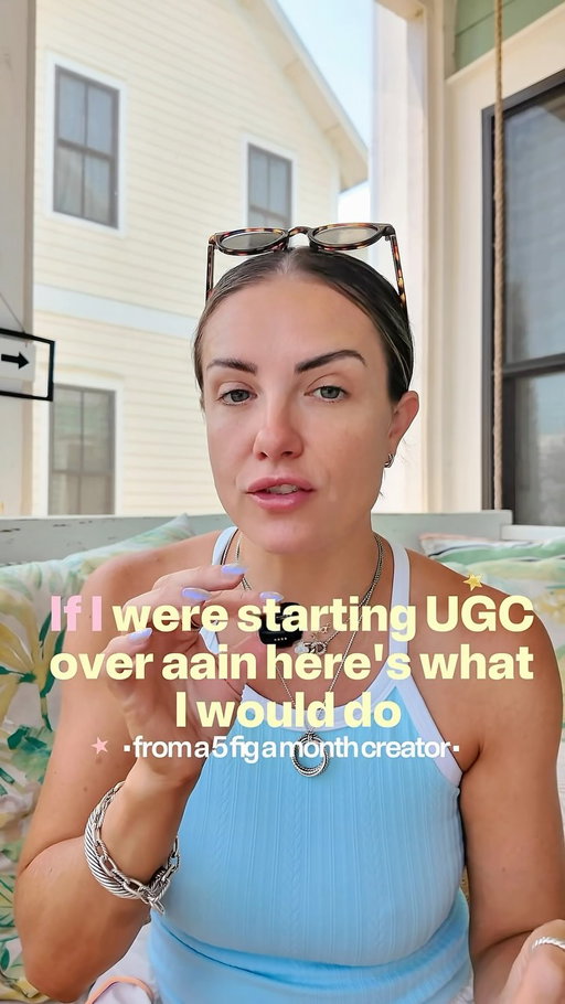 If I had to start over today, this is the exact playbook I would use. ✨

When you are a mom trying to build an income from home, the hardest part is usually just figuring out where to start. You hear that you need to send 50 cold emails a day to land brand deals, and it feels exhausting before you even begin.

You don’t. You just need 30 days of focus to build an inbound machine.

Week 1: Create the Proof
Pick 3 products you already own and love. Film 3 sample videos (a testimonial, an unboxing, and a problem/solution video).

Week 2: Build the Portfolio
You do not need a fancy website. Use a free Canva template. Put your name, your contact info, and your 3 sample videos on it. That is your portfolio.

Week 3 & 4: Turn Your IG Into Your Resume
Stop hiding! Post your sample videos. Share the messy behind-the-scenes of you learning to edit. Tag the brands you used in your samples. Let your Instagram become the living, breathing proof that you know how to create content.

When you build a personal brand, the brands come to you. You do not need a huge following. You do not need professional equipment. You just need to show up and show your work.

SAVE this post so you have the roadmap when you are ready to start.

Follow along for honest UGC tips and the real behind-the-scenes of making $7-10k/mo from home. Or comment GUIDE and I will send my free UGC beginner’s guide right to your DMs!

#ugc #ugctips #ugcforbeginners #ugccontentcreator #contentcreatortips
