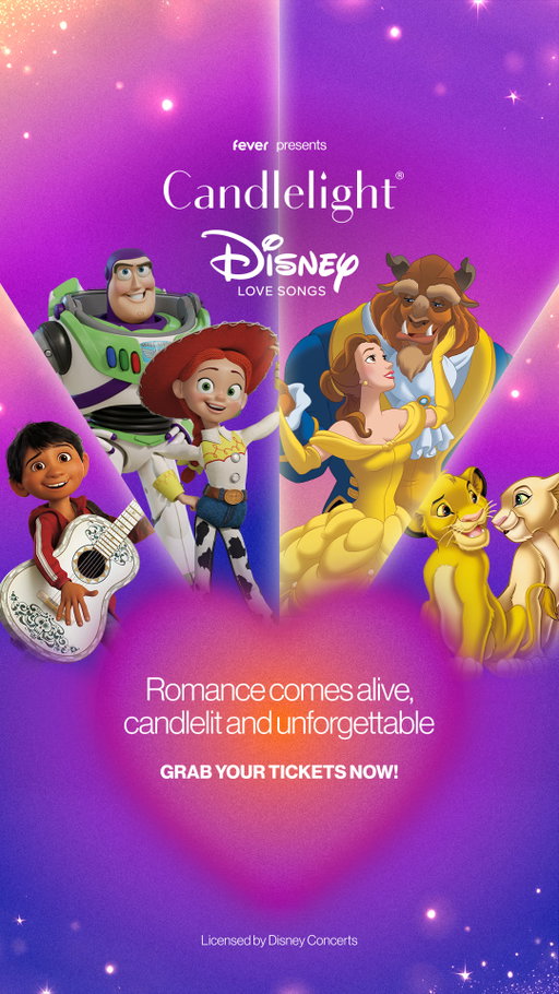 LINK IN BIO 💛 Feel the music that made you swoon, performed live by a thousand flickering candles 🕯️ Disney's most iconic love songs are now yours to relive!