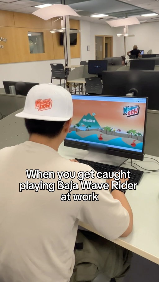 Gotta be careful playing Baja Wave Rider🌊 Play it for chance to win our Baja Beach Club prize pack @circlekcanada 

https://games.circlek.com/ca/dew-baja/rules