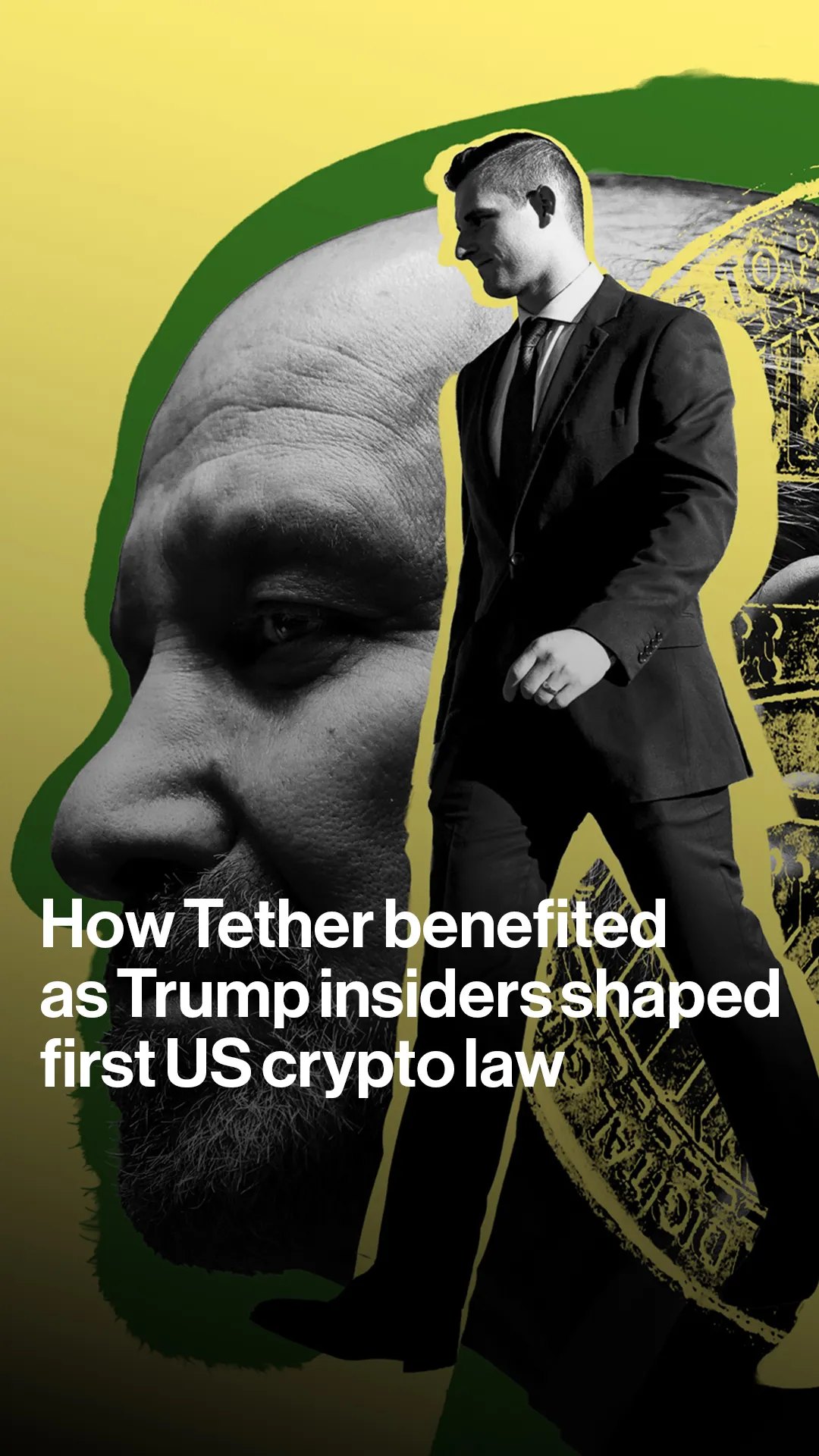 When he was Tether’s banker, US Commerce Secretary Howard Lutnick "managed to kill" less favorable legislation, a court filing says. And a White House aide pushed a measure Tether wanted, observers say, then went to work for the company. Bloomberg's Anthony Cormier and David Kocieniewski explain.