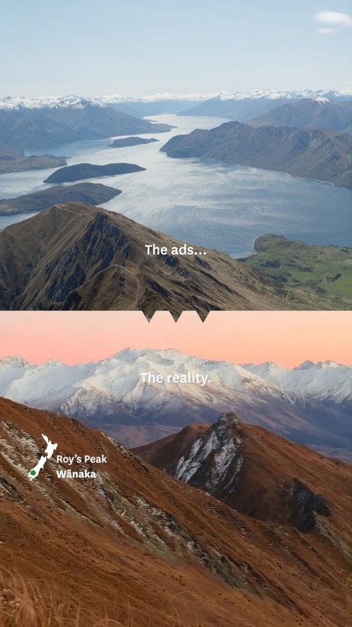 Ever wondered whether Aotearoa New Zealand really looks like this? 👀 The answer is in the views.​

#NZMustDo #NZBucketList #FEEL100inNZ​

👉@KaikouraNZ @LakeWanakaNZ @OtautahiChristchurch @TheCoromandel👈​
📷@Sanjivverse @thanh_wanderlust @Emkeswarts @felipe_imc​

​ID: A split screen comparing Tourism New Zealand imagery with views captured by manuhiri (visitors). Spoiler: they are one and the same.
