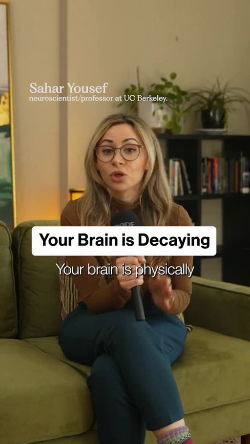 Scrolling is producing measurable brain atrophy in areas tied to self-awareness and cognitive control, and the research shows it goes in both directions. Two habits that are actually reversing it: a phone parking lot that keeps the device out of sight for dedicated blocks every day, and finite scrolling sessions that cut the infinite feed off before it cuts into the brain.

#SaharYousef #BecomingSuperhuman #DigitalWellbeing