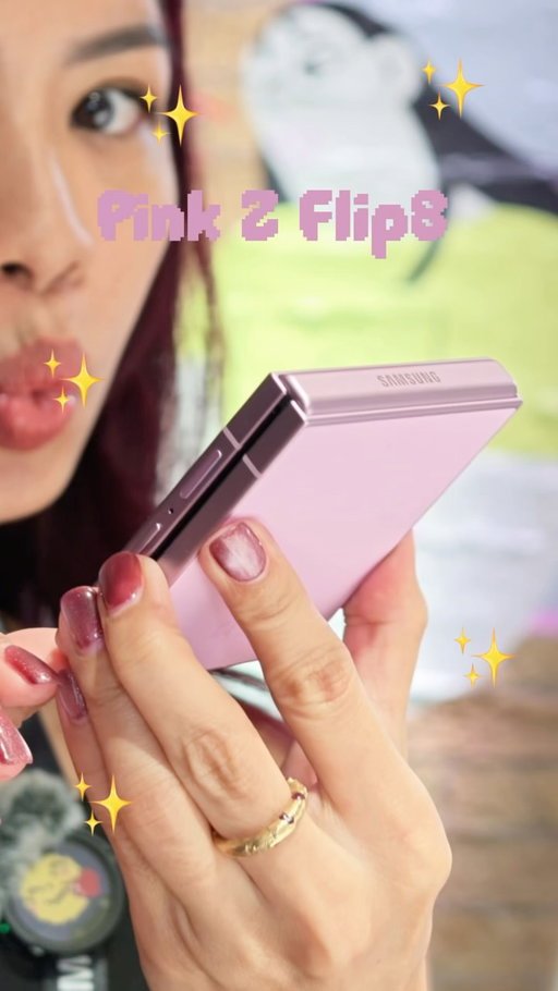 um. i love this actually #samsungzflip8 #isadoestech