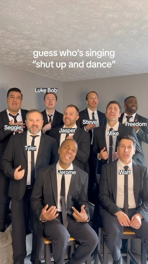 Shut up and leave us a comment if you think you know who’s singing this one? 🤫

#guesswhossinging #guesswhossingingchallenge #acappella #walkthemoon #shutupanddance