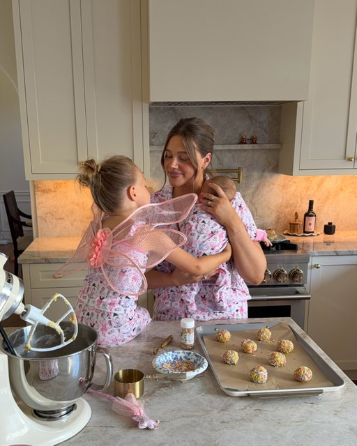 Matchy girls in @rollerrabbitofficial 💖🩰🧚🏼‍♀️ Their newest Monkey Pirouette collection is now available online and in stores! #rollerrabbitpartner