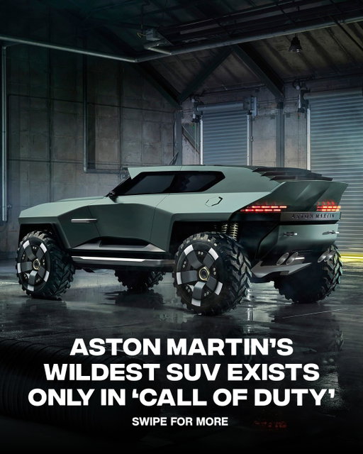 The Dreadnought 🎮
ㅤ
@astonmartin created the build exclusively for Call of Duty: Modern Warfare 4, reimagining a tactical SUV built for the digital battlefield.
ㅤ
Though the vehicle exists only in-game, Aston Martin created a full-size display model for Fanatics Fest in New York.