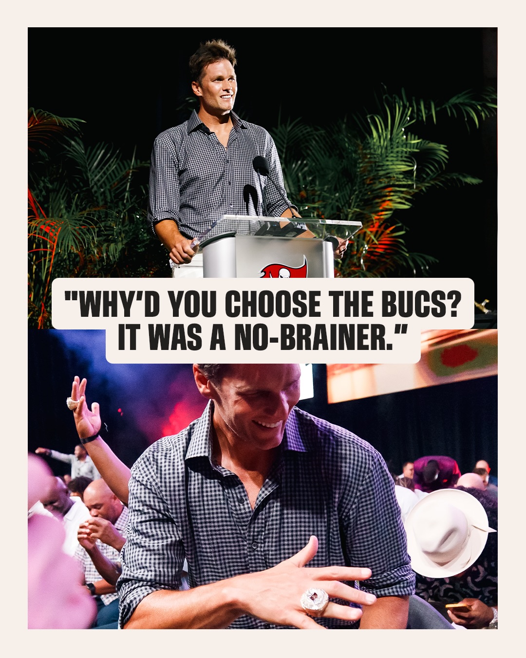 Tom Brady’s Super Bowl LV ring speech still gives us goosebumps five years later 🥹🐐