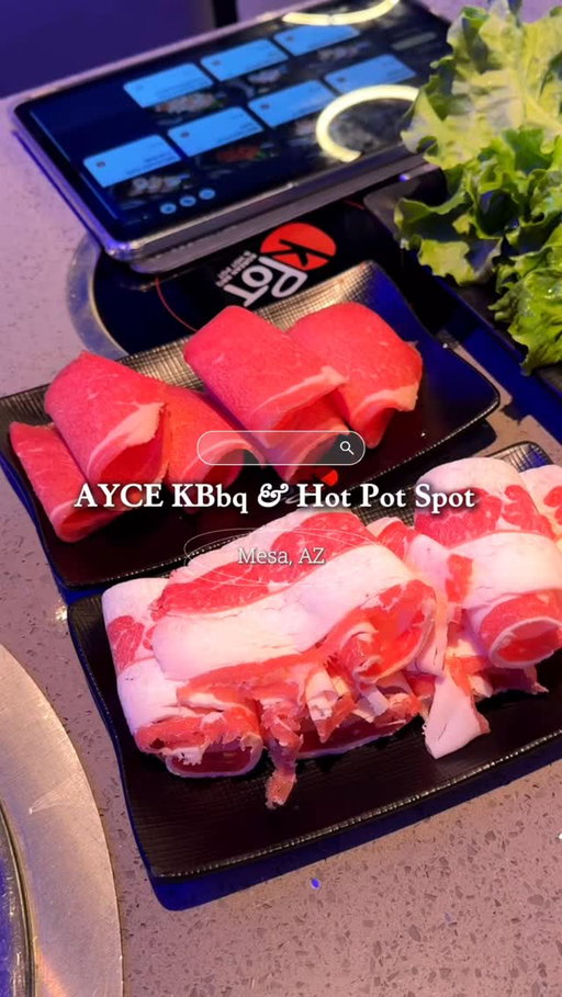 Have you been to this kbbq & hot pot spot?

We tried them twice. Dinner & lunch and I’d say the best value is dinner time. Especially if you care for seafood etc. Cooking both at the same time was overwhelming for us and wasn’t worth the extra money. The service was good both times and the buffet area was always stocked for both service. More thoughts on the reel. 

What are your thoughts? Have you been?

📍 Kpot bbq & hot pot
🗺️ 1940 W Rio Salado Pkwy, Suite 107Mesa, AZ 85201

#mesaaz #kbbq #hotpot #asianfood #arizonafood