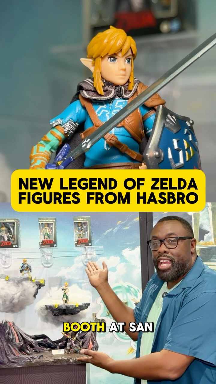 New Legend of Zelda Action Figures Announced from Hasbro and I’m one of the first people to see them live at San Diego Comic-Con! Thanks @hasbro for the invite! @nintendoamerica

Thanks @ms_mellon for taking the time to talk to me.

#zelda #legendofzelda #nintendo #actionfigures #toys