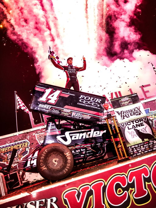 W @lernerville 

Thanks @jasonmeyersracing