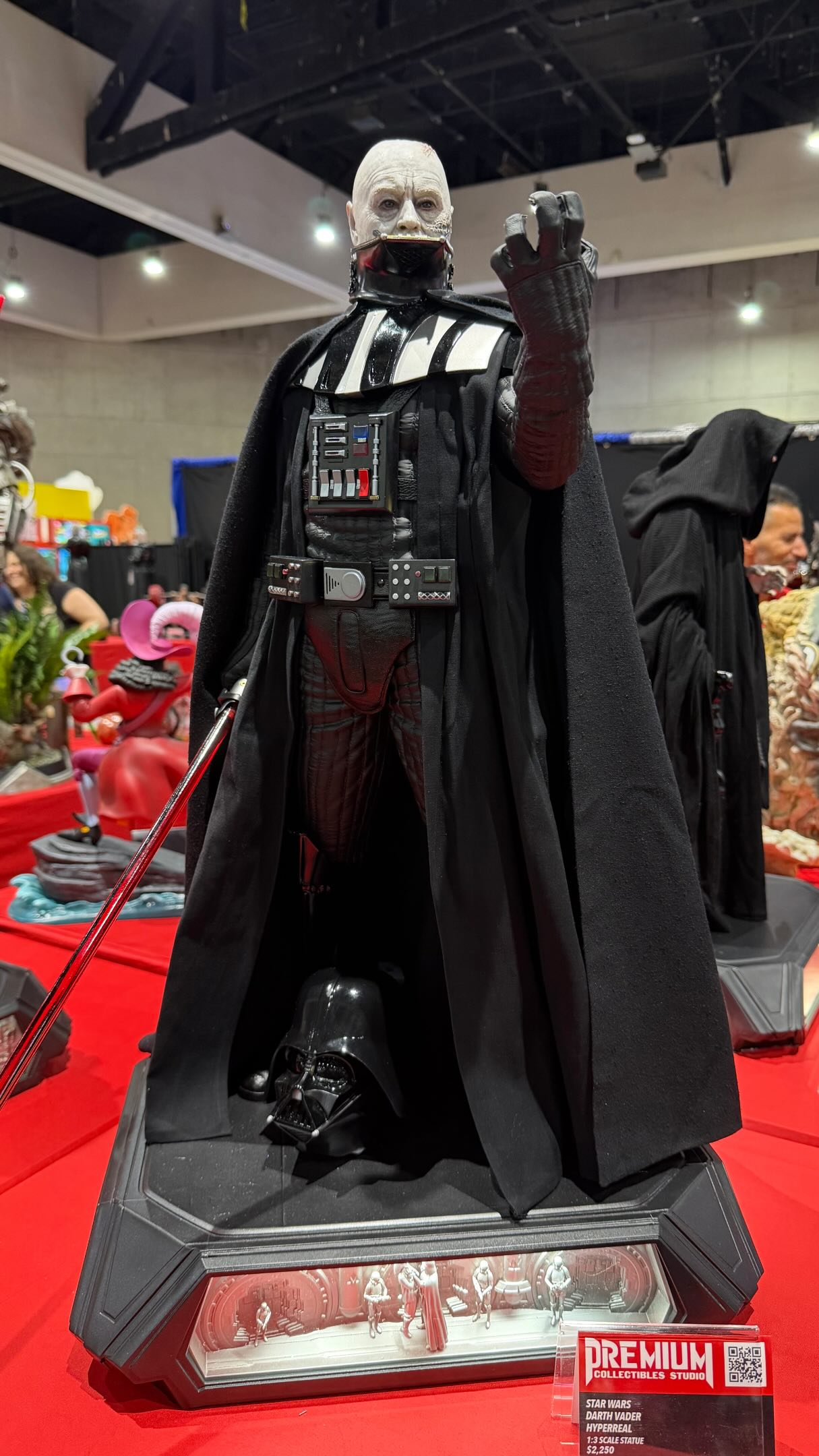 Darth Vader hyper real 1/3 scale statue by @collectpcs at San Diego Comic Con 2026! 

#darthvader #pcscollectibles #sdcc2026 #comiccon2026