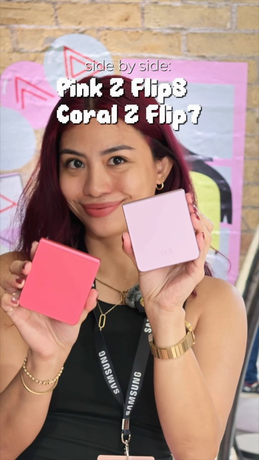ofc i had to do a side by side of the Flip8 and the Flip7! #samsunggalaxyzflip8 #samsunggalaxyzflip7 #samsungunpacked2026 #isadoestech
