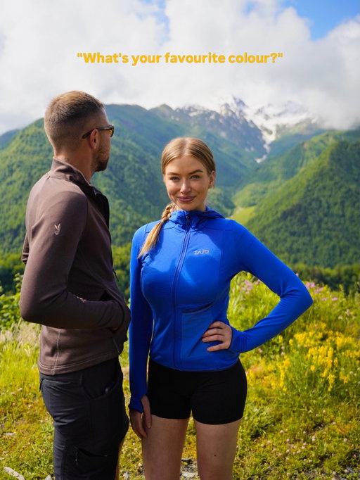 What's your favourite colour?🙂‍↔️🧚🏼‍♀️🌿🏔️⛺️ @zajooutdoor 

#OutdoorEverywear #zajooutdoor #hikingadventure #mountainsofinstagram #outdoorsisfree