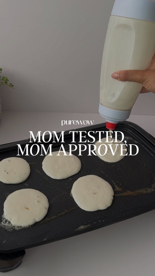 We love a weekend pancake tradition, but we do not love the mess. This genius tool lets you measure, mix and pour from a single container without a bowl in sight. Comment “LINK” and we’ll send it straight to your DMs—or shop at the link in our bio.

@purewow and @moms_purewow may earn commission through links on our socials.

#MomTestedMomApproved