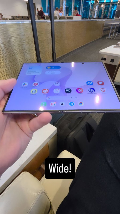 Don't forget your passport! #GalaxyZFold8 #Samsung #tech #GalaxyUnpacked