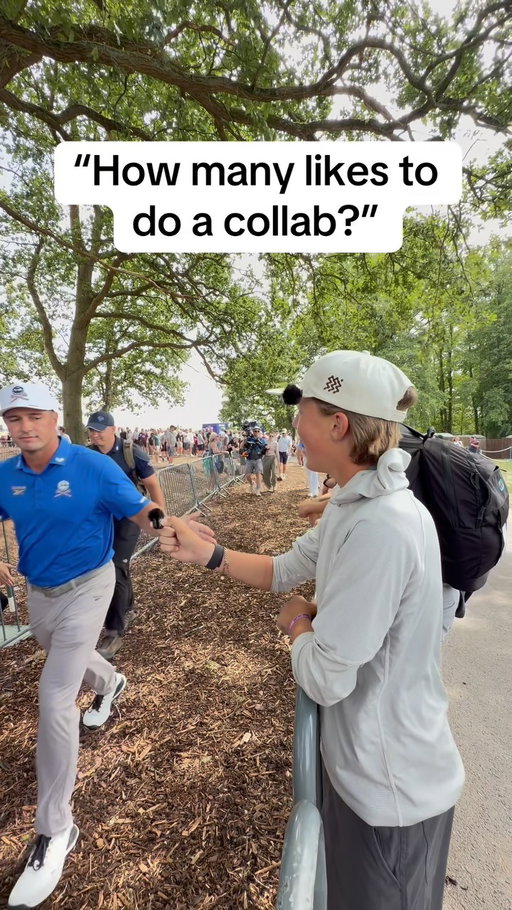 Please make this happen 🙏 @brysondechambeau 
#golf #viral #fyp #swing