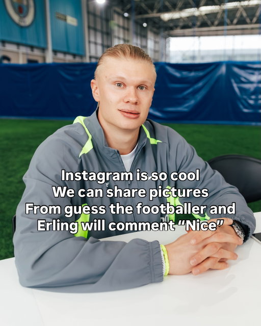 Isn’t that right @erling 😎