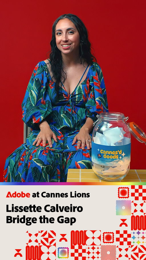 Cannes Lions takeaway, preserved fresh by @lissettecalv: don’t wait for perfect, just start. And let @ Adobe Express handle the gap.