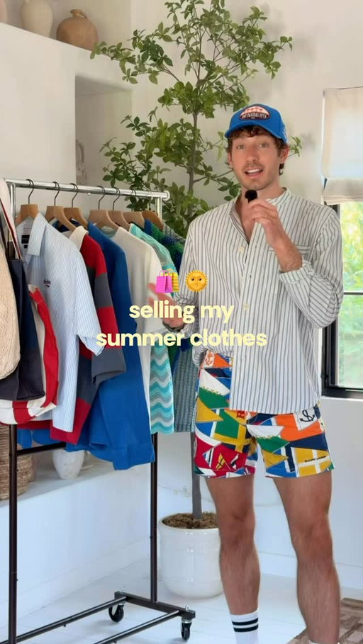 I’m selling my summer clothes! 💛 Shop my latest closet drop now and follow me at williams_closet on @Vinted. And why not start selling too? ad⁣
⁣
#mensfashion men’s summer outfits