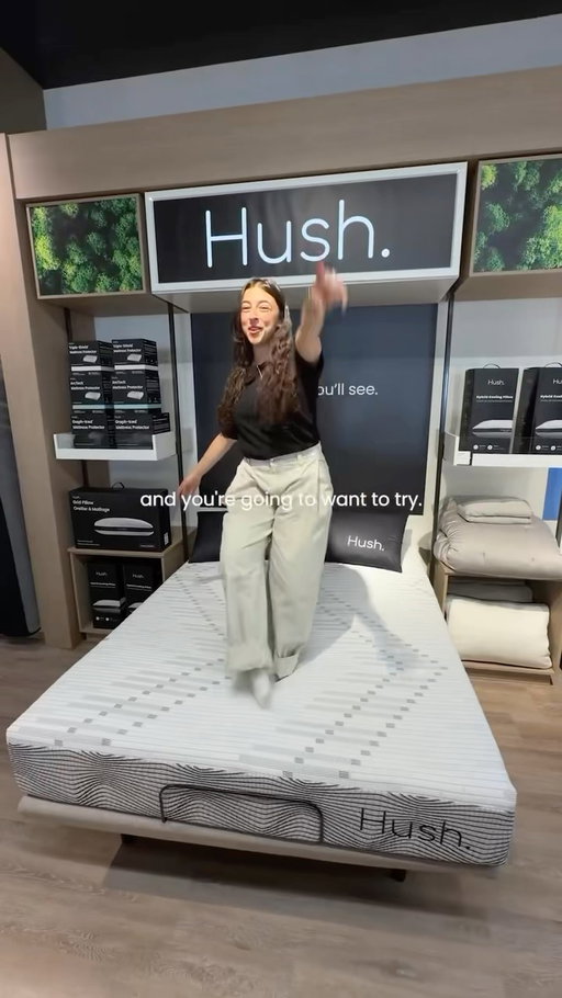 Meet your coolest sleep yet ❄️

The NEW Hush ArcTech Mattress combines advanced cooling bands, a breathable cover, and responsive support for deeper, more comfortable sleep - all night long.

Now available exclusively at your local @sleepcountrycan store.