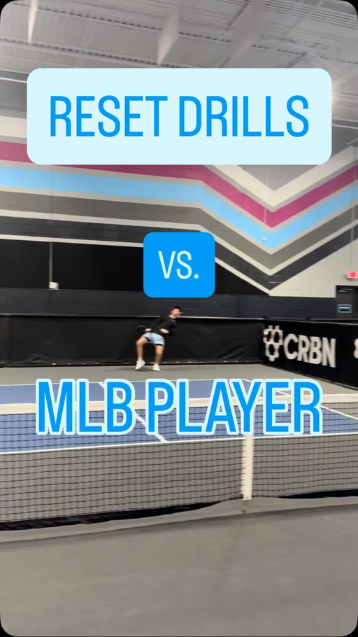 Trying to practice resets against a MLB player was my first mistake…⚾️

Apparently “hey can you help me with resets” means firing missiles directly at my chest.💀

Would you survive this drill?😂

#Pickleball #Pb #MLB #reel #funny