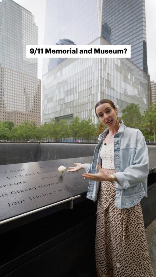 Every morning, the 9/11 Memorial & Museum places white roses at the names of victims with a birthday that day. I got to be part of this special moment. With the 25th anniversary of the attacks less than two months away, this opportunity was even more meaningful. ❤️ #911memorial #911memorialmuseum #nyc