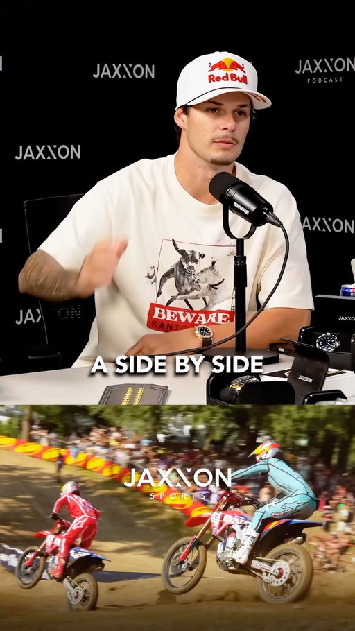 Exclusive @jaxxonsports podcast with @hunterlawrence & @jettson18 

Hosts @twitchthis8 @tylerbereman @beardegidio & special guest @cole_houshmand all come together to break down what’s going on in the world of moto live from the @jaxxonmediahouse in Newport Beach