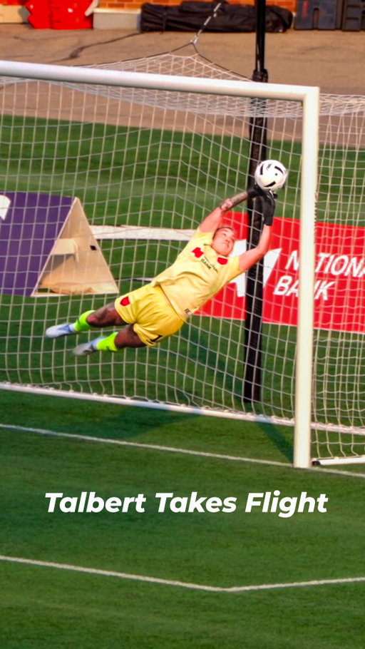 Katelin Talbert full stretch, full flight. 🧤 #BuiltToThrill