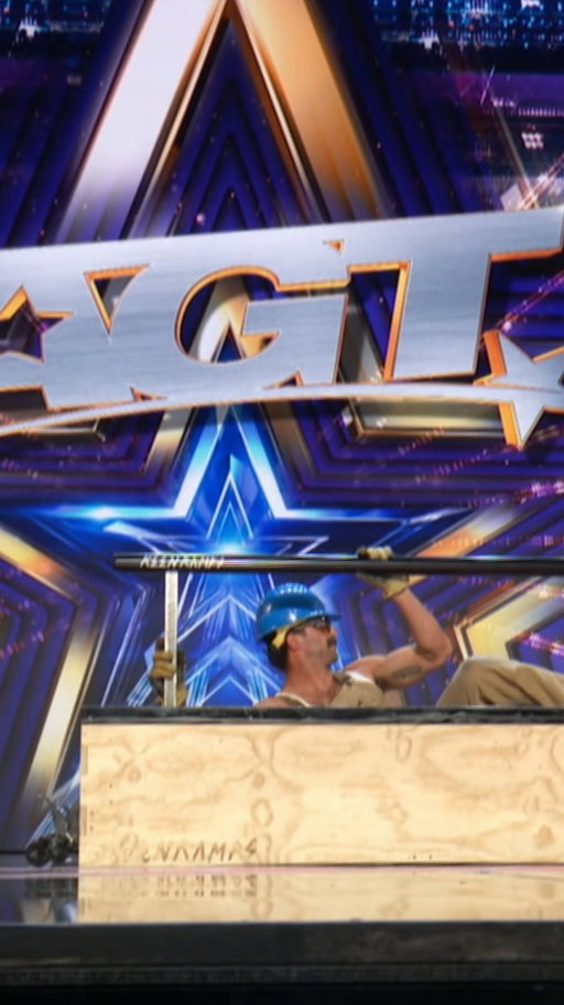 ManRamp is literally a man ramp. 🤣  AGT | Tuesdays on NBC and streaming on Peacock