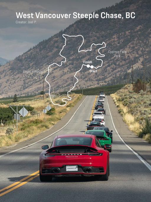 Summer is the only season measured in kilometres. Explore some of our favourite road trip routes in British Columbia on the ROADS app, submitted by Joel P., Mafuzzy and Rob respectively.

#PorscheCanada